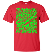 Load image into Gallery viewer, Green abstract art string T-Shirt