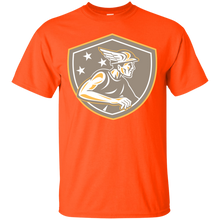 Load image into Gallery viewer, Mercury Looking Side Shield Retro T-Shirt