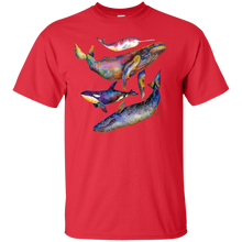 Load image into Gallery viewer, Four Whale Quartet - A Quartet of Whales T-Shirt - teeshirtperfect.com