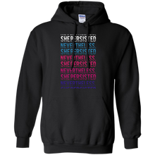 Load image into Gallery viewer, nevertheless, she persisted - long T-Shirt