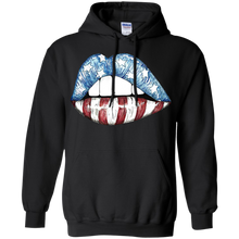 Load image into Gallery viewer, American Flag Lips T-Shirt