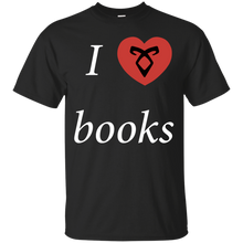 Load image into Gallery viewer, I love books Mortal instruments T-Shirt