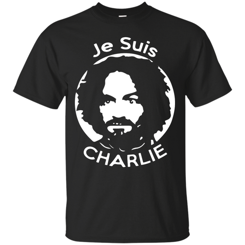 Je Suis Charlie Charles Manson T-Shirt - teeshirtperfect.com