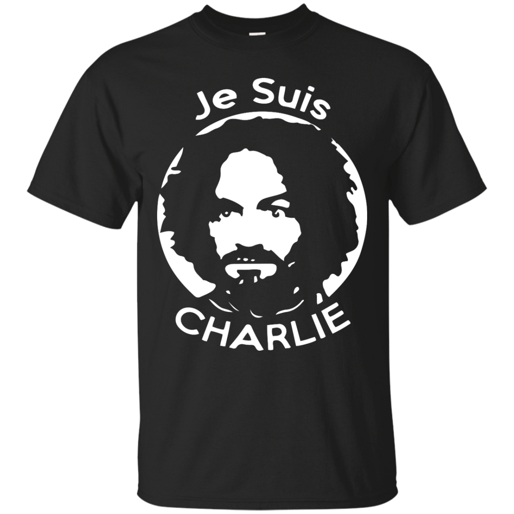 Je Suis Charlie Charles Manson T-Shirt - teeshirtperfect.com