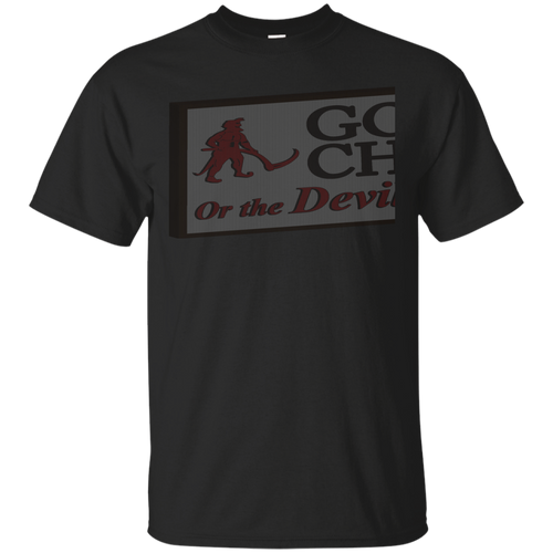 Go to church or the devil will get you. T-Shirt - teeshirtperfect.com