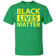 Load image into Gallery viewer, BLACK LIVES MATTER YELLOW SHIRT T-Shirt - teecen.com