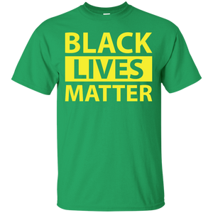 BLACK LIVES MATTER YELLOW SHIRT T-Shirt - teecen.com