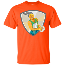 Load image into Gallery viewer, Netball Player Holding Ball Low Polygon T-Shirt