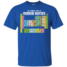 Load image into Gallery viewer, The Periodic Table of Horror Movies T-Shirt