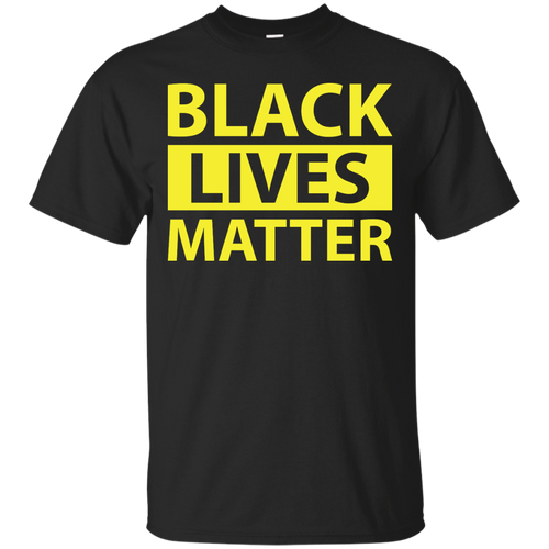 BLACK LIVES MATTER YELLOW SHIRT T-Shirt - teecen.com