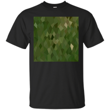 Load image into Gallery viewer, Jungle Green Abstract Low Polygon Background T-Shirt