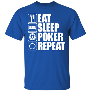 Eat Sleep Poker Repeat T-Shirt
