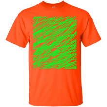 Load image into Gallery viewer, Green abstract art string T-Shirt