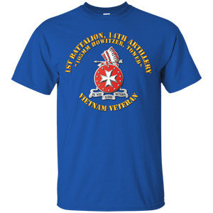 1st Battalion, 14th Artillery w  Txt T-Shirt