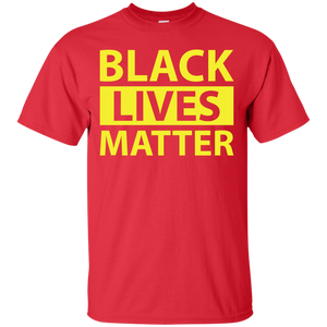 BLACK LIVES MATTER YELLOW SHIRT T-Shirt - teecen.com