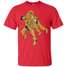 Load image into Gallery viewer, Judo Combatants Throw Front Etching T-Shirt