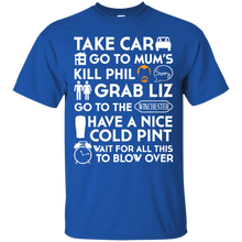 Load image into Gallery viewer, SHAUN OF THE DEAD THE PLAN T-Shirt
