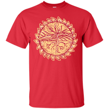 Load image into Gallery viewer, Plant Roots Field Sun Etching T-Shirt