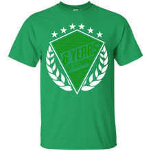 Load image into Gallery viewer, 6th Year Anniversary (GREEN) T-Shirt