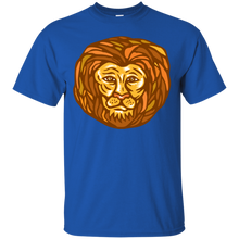Load image into Gallery viewer, Lion Head Woodcut Linocut T-Shirt