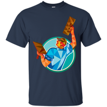 Load image into Gallery viewer, Plasterer Masonry Trowel Raise Low Polygon T-Shirt