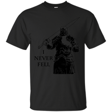Load image into Gallery viewer, Black Iron Tarkus never fell T-Shirt - teecen.com