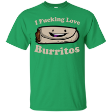 Load image into Gallery viewer, I (expletive) love burritos T-Shirt