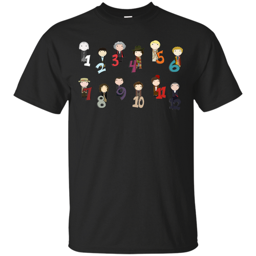 Count with the Doctors T-Shirt - teeshirtperfect.com
