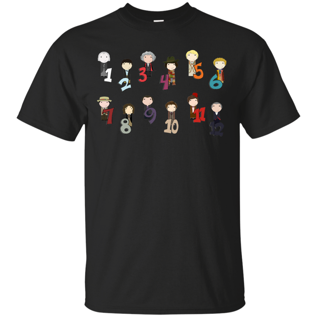 Count with the Doctors T-Shirt - teeshirtperfect.com