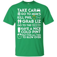 Load image into Gallery viewer, SHAUN OF THE DEAD THE PLAN T-Shirt
