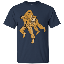 Load image into Gallery viewer, Judo Combatants Throw Front Etching T-Shirt