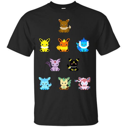Eeveevolution - pixel art T-Shirt