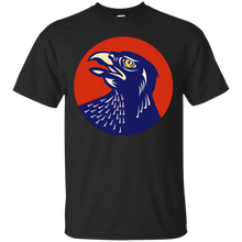 Load image into Gallery viewer, Hawk Head Looking Up Circle Retro T-Shirt