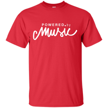 Load image into Gallery viewer, Powered by Music T-Shirt