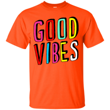 Load image into Gallery viewer, good vibes T-Shirt - teeshirtperfect.com