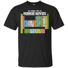 Load image into Gallery viewer, The Periodic Table of Horror Movies T-Shirt