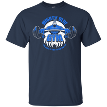 Load image into Gallery viewer, Mighty Blue Gym T-Shirt - teeshirtperfect.com