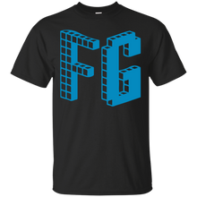 Load image into Gallery viewer, Foybles Gaming Logo (Blue) T-Shirt - teeshirtperfect.com