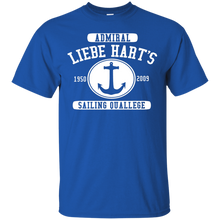 Load image into Gallery viewer, Admiral Liebe Hart&#39;s Sailing Quallege T-Shirt