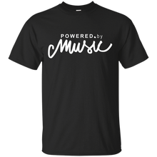 Load image into Gallery viewer, Powered by Music T-Shirt