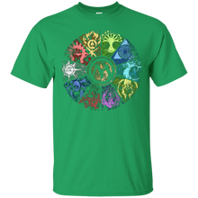 Load image into Gallery viewer, MTG | Faded Guild Wheel T-Shirt - teeshirtperfect.com