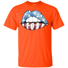 Load image into Gallery viewer, American Flag Lips T-Shirt