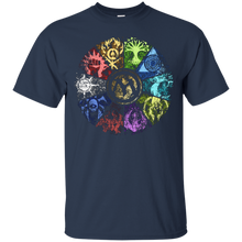 Load image into Gallery viewer, MTG | Faded Guild Wheel T-Shirt - teeshirtperfect.com