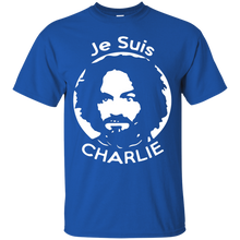 Load image into Gallery viewer, Je Suis Charlie Charles Manson T-Shirt - teeshirtperfect.com