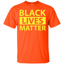 Load image into Gallery viewer, BLACK LIVES MATTER YELLOW SHIRT T-Shirt - teecen.com