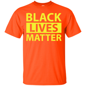 BLACK LIVES MATTER YELLOW SHIRT T-Shirt - teecen.com