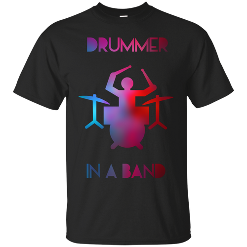 Drummer in a Band T-Shirt