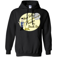 Load image into Gallery viewer, Han Solo Lassos the Death Star T-Shirt - teeshirtperfect.com