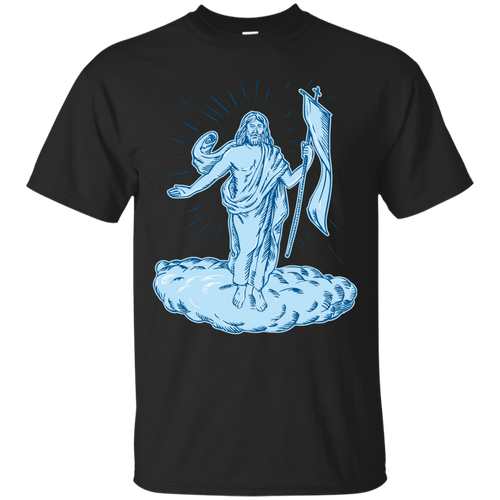 Jesus Christ Resurrection Etching T-Shirt