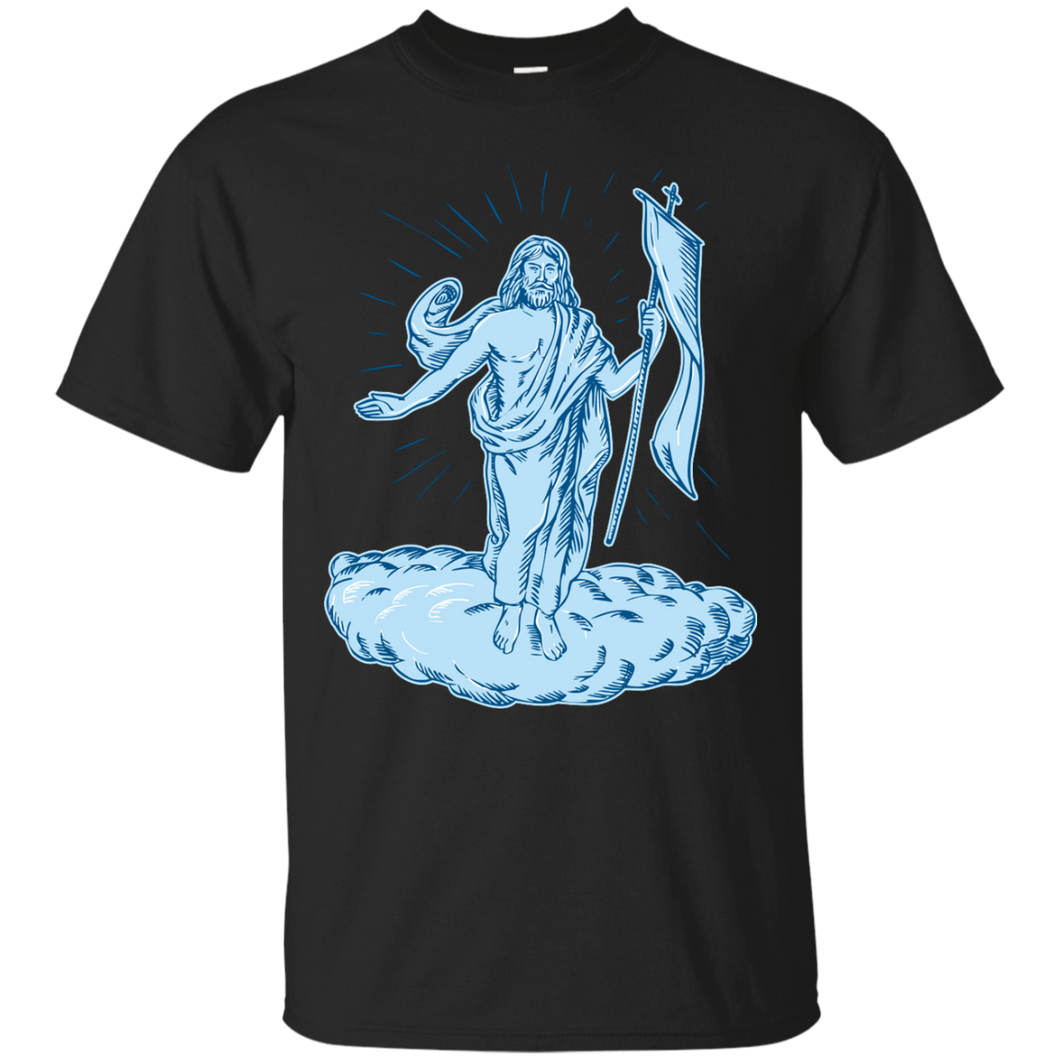 Jesus Christ Resurrection Etching T-Shirt